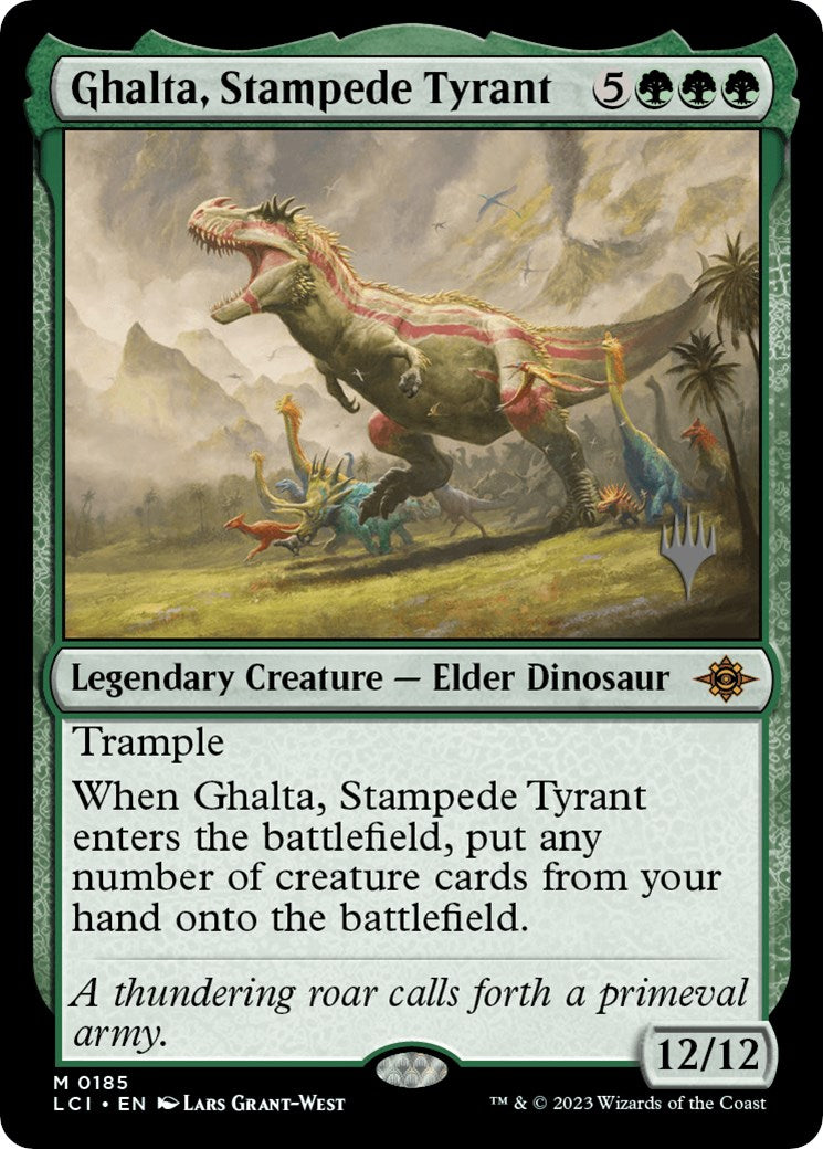 Ghalta, Stampede Tyrant (Promo Pack) [The Lost Caverns of Ixalan Promos] | Grognard Games