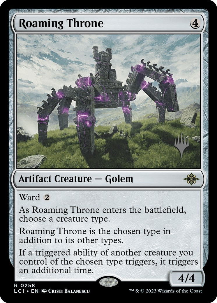 Roaming Throne (Promo Pack) [The Lost Caverns of Ixalan Promos] | Grognard Games