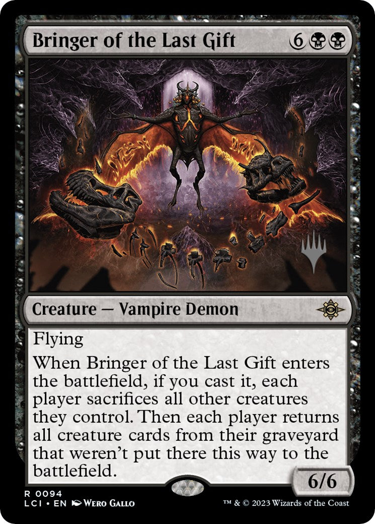 Bringer of the Last Gift (Promo Pack) [The Lost Caverns of Ixalan Promos] | Grognard Games