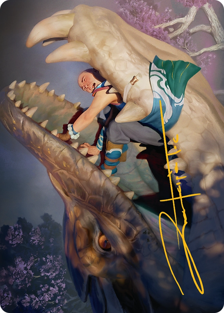 Jaws of Defeat Art Card (53/54) [Tarkir: Dragonstorm Art Series] | Grognard Games