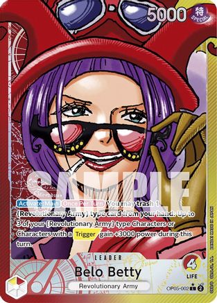 Belo Betty (002) (Alternate Art) (OP05-002) - Awakening of the New Era Foil | Grognard Games
