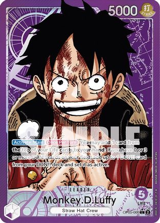 Monkey.D.Luffy (060) (Alternate Art) (OP05-060) - Awakening of the New Era Foil | Grognard Games