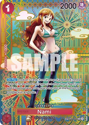 Nami (SP) (OP01-016) - Awakening of the New Era Foil | Grognard Games