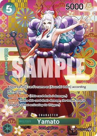 Yamato (SP) (OP01-121) - Awakening of the New Era Foil | Grognard Games