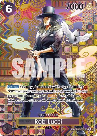 Rob Lucci (092) (SP) (OP03-092) - Awakening of the New Era Foil | Grognard Games