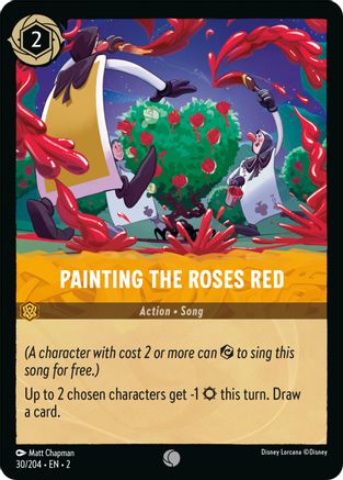 Painting the Roses Red (30/204) [Rise of the Floodborn] | Grognard Games