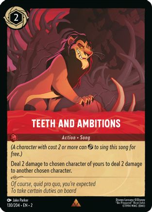 Teeth and Ambitions (130/204) [Rise of the Floodborn] | Grognard Games