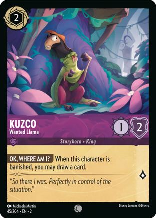 Kuzco - Wanted Llama (45/204) [Rise of the Floodborn] | Grognard Games