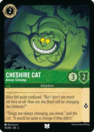 Cheshire Cat - Always Grinning (74/204) [Rise of the Floodborn] | Grognard Games