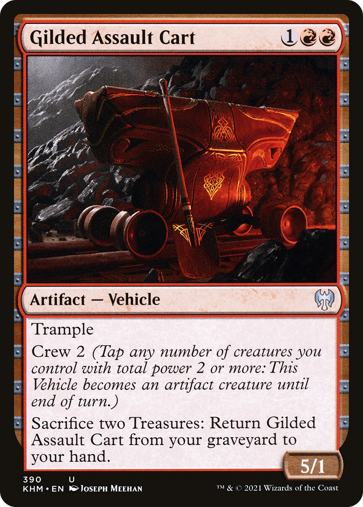 Gilded Assault Cart [Kaldheim] | Grognard Games