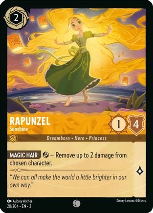 Rapunzel - Sunshine (20/204) [Rise of the Floodborn] | Grognard Games