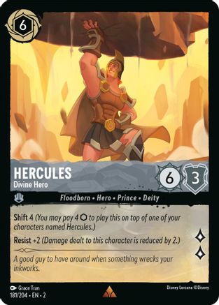 Hercules - Divine Hero (181/204) [Rise of the Floodborn] | Grognard Games