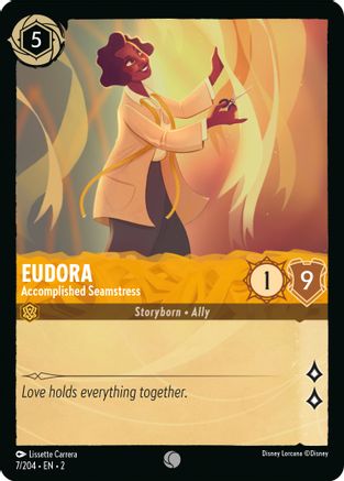 Eudora - Accomplished Seamstress (7/204) [Rise of the Floodborn] | Grognard Games