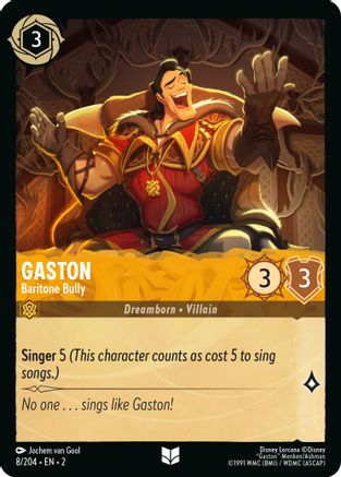 Gaston - Baritone Bully (8/204) [Rise of the Floodborn] | Grognard Games