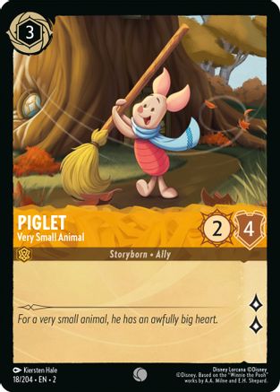 Piglet - Very Small Animal (18/204) [Rise of the Floodborn] | Grognard Games