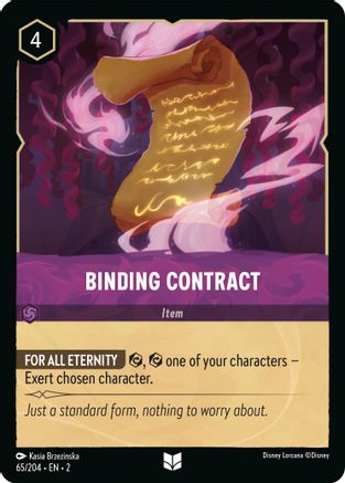 Binding Contract (65/204) [Rise of the Floodborn] | Grognard Games