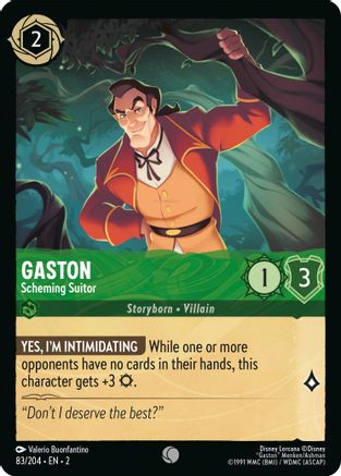 Gaston - Scheming Suitor (83/204) [Rise of the Floodborn] | Grognard Games