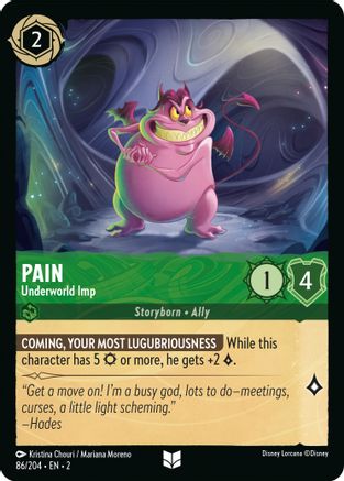 Pain - Underworld Imp (86/204) [Rise of the Floodborn] | Grognard Games