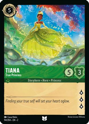 Tiana - True Princess (94/204) [Rise of the Floodborn] | Grognard Games