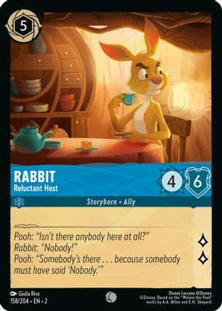 Rabbit - Reluctant Host (158/204) [Rise of the Floodborn] | Grognard Games