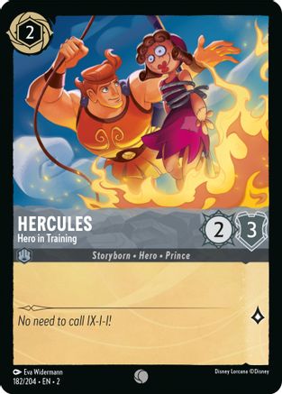 Hercules - Hero in Training (182/204) [Rise of the Floodborn] | Grognard Games