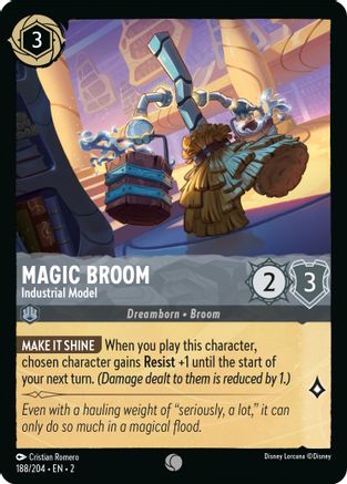 Magic Broom - Industrial Model (188/204) [Rise of the Floodborn] | Grognard Games