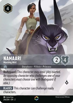 Namaari - Morning Mist (Enchanted) (216/204) [Rise of the Floodborn] | Grognard Games