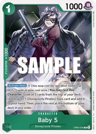 Baby 5 (034) (OP05-034) - Awakening of the New Era Foil | Grognard Games