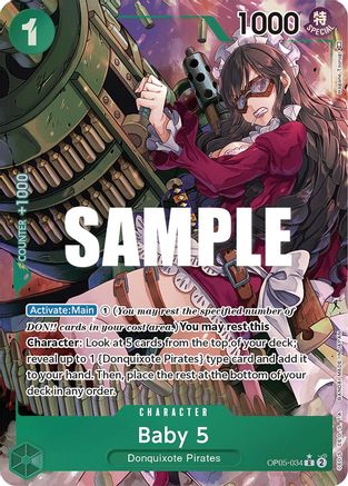 Baby 5 (034) (Alternate Art) (OP05-034) - Awakening of the New Era Foil | Grognard Games