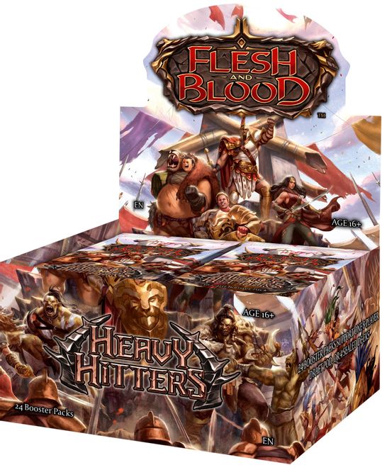 Flesh and Blood Heavy Hitters Booster Box | Grognard Games