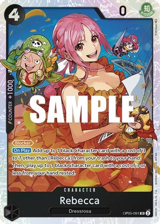 Rebecca (OP05-091) - Awakening of the New Era Foil | Grognard Games