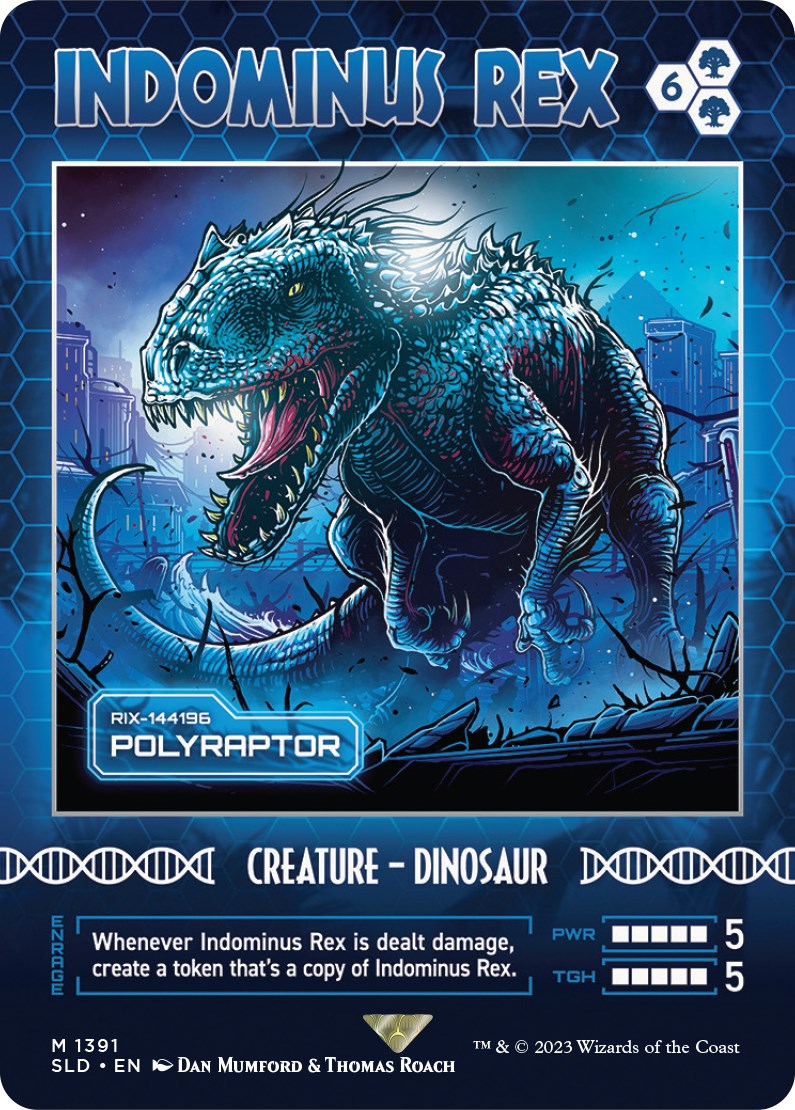 Indominus Rex - Polyraptor [Secret Lair Drop Series] | Grognard Games