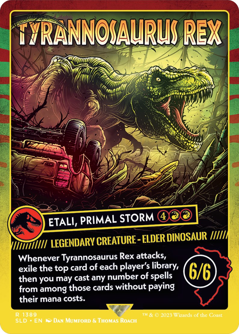 Tyrannosaurus Rex - Etali, Primal Storm [Secret Lair Drop Series] | Grognard Games