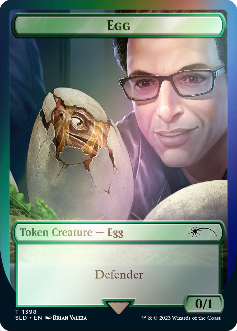 Egg Token (Rainbow Foil) [Secret Lair Drop Series] | Grognard Games