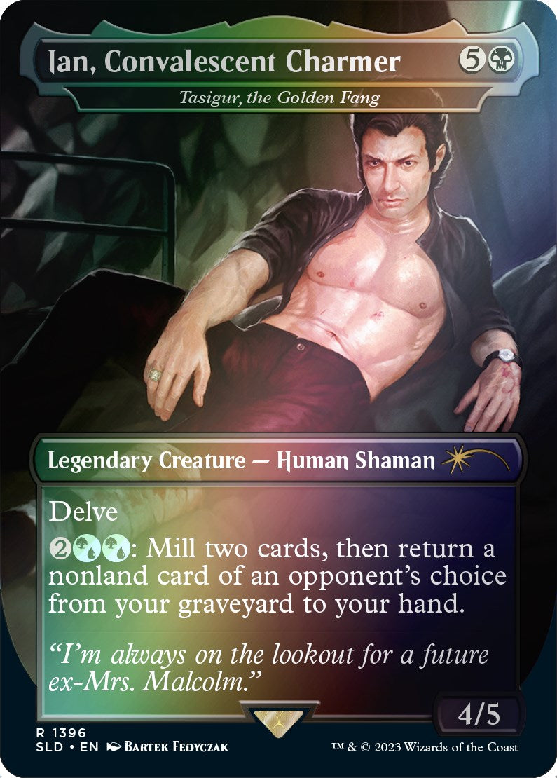 Ian, Convalescent Charmer - Tasigur, the Golden Fang (Rainbow Foil) [Secret Lair Drop Series] | Grognard Games