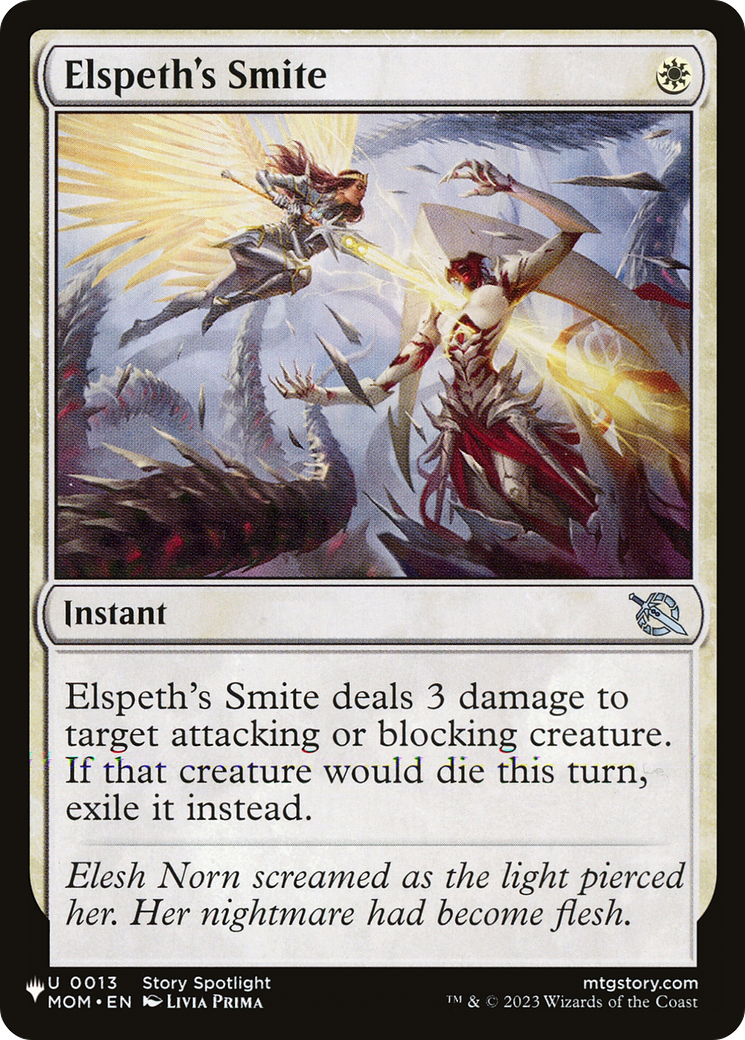 Elspeth's Smite [The List] | Grognard Games