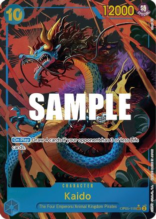 Kaido (118) (Alternate Art) (OP05-118) - Awakening of the New Era Foil | Grognard Games