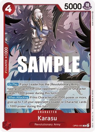Karasu (OP05-005) - Awakening of the New Era Foil | Grognard Games