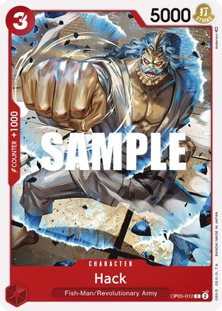 Hack (OP05-012) - Awakening of the New Era | Grognard Games