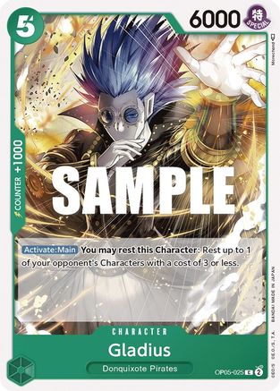 Gladius (OP05-025) - Awakening of the New Era | Grognard Games
