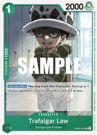 Trafalgar Law (027) (OP05-027) - Awakening of the New Era | Grognard Games