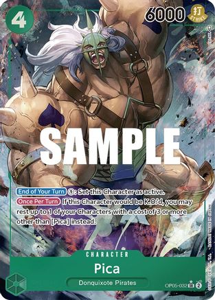 Pica (Alternate Art) (OP05-032) - Awakening of the New Era Foil | Grognard Games