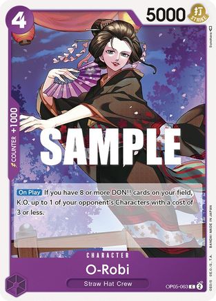 O-Robi (OP05-063) - Awakening of the New Era | Grognard Games