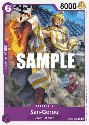 San-Gorou (OP05-065) - Awakening of the New Era | Grognard Games