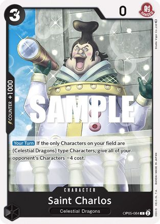 Saint Charlos (OP05-084) - Awakening of the New Era | Grognard Games