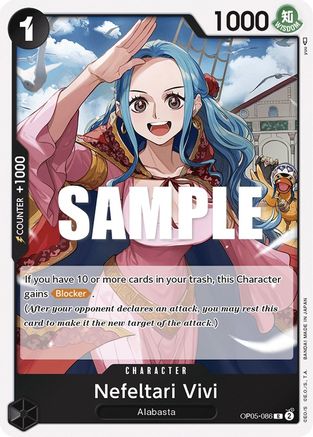 Nefeltari Vivi (OP05-086) - Awakening of the New Era Foil | Grognard Games