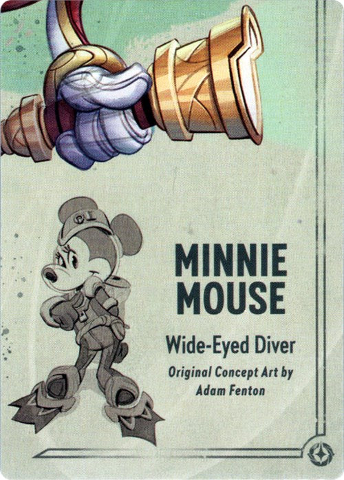 Minnie Mouse - Wide-Eyed Diver Puzzle Insert (Bottom Right) [Rise of the Floodborn] | Grognard Games