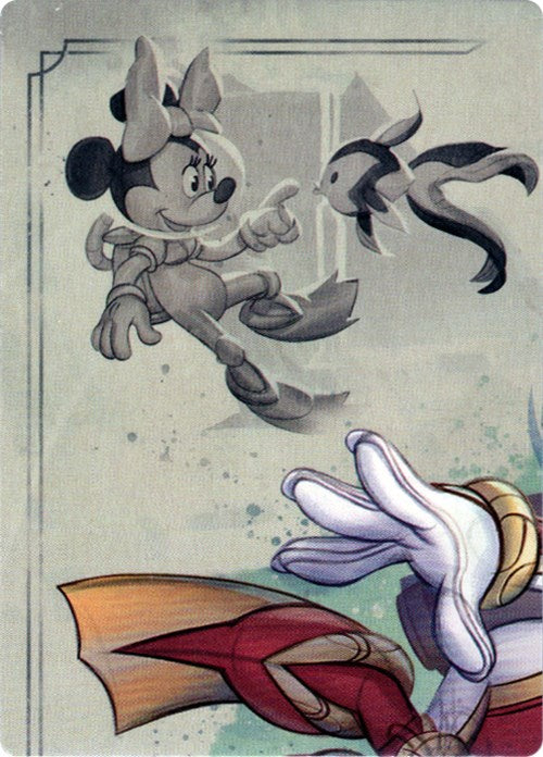 Minnie Mouse - Wide-Eyed Diver Puzzle Insert (Top Left) [Rise of the Floodborn] | Grognard Games