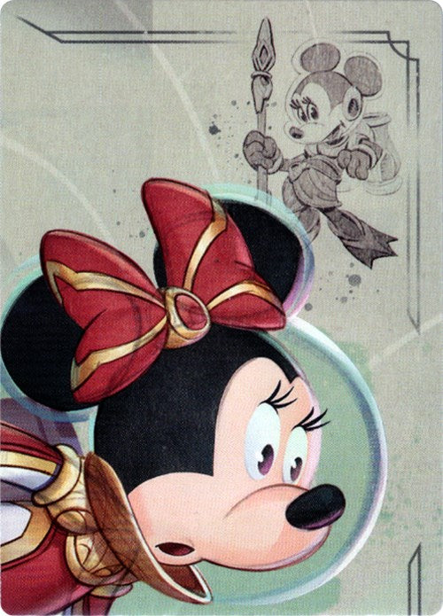 Minnie Mouse - Wide-Eyed Diver Puzzle Insert (Top Right) [Rise of the Floodborn] | Grognard Games