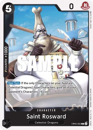 Saint Rosward (OP05-092) - Awakening of the New Era | Grognard Games